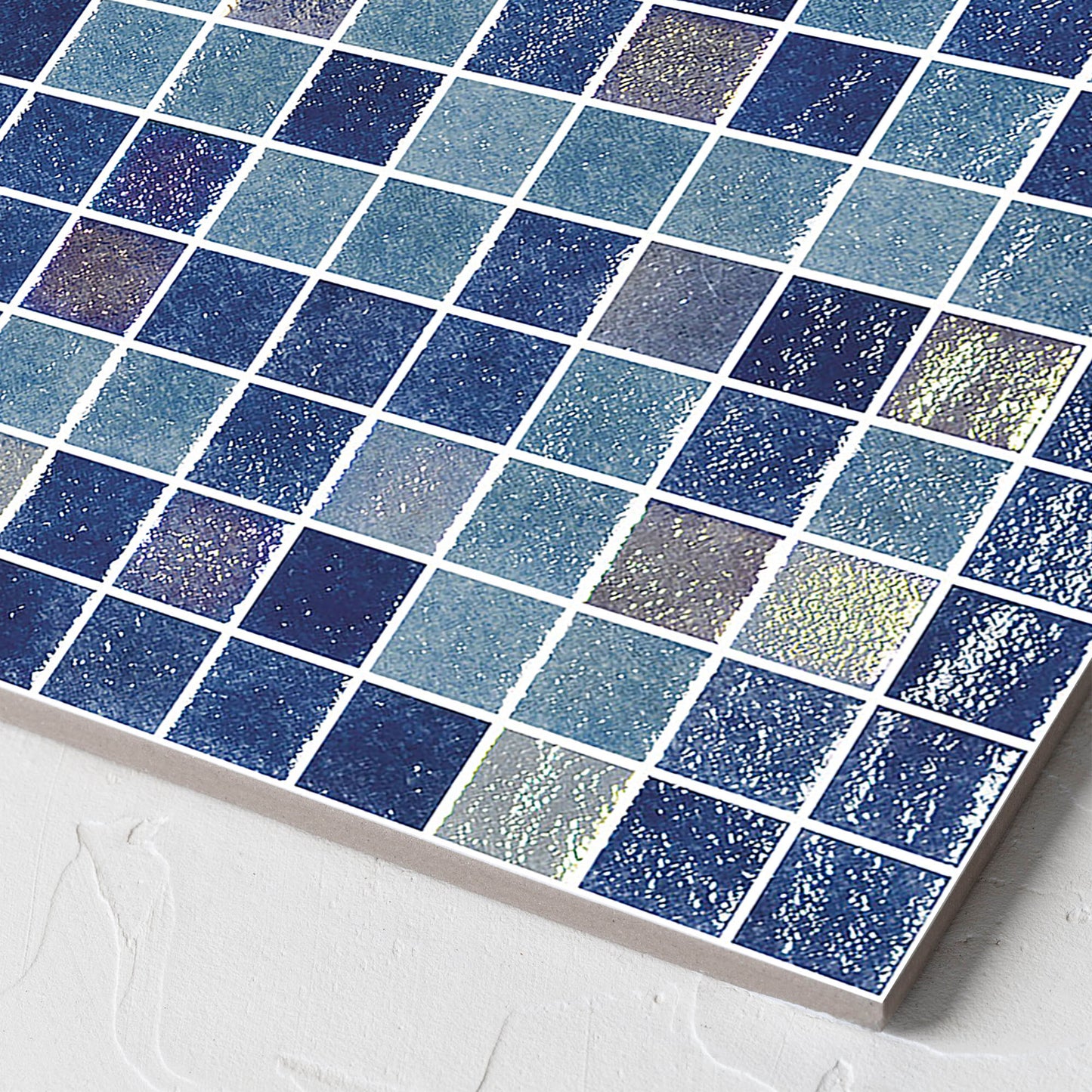 Spirit Ray Mid Green & Blue Mix 25x25mm