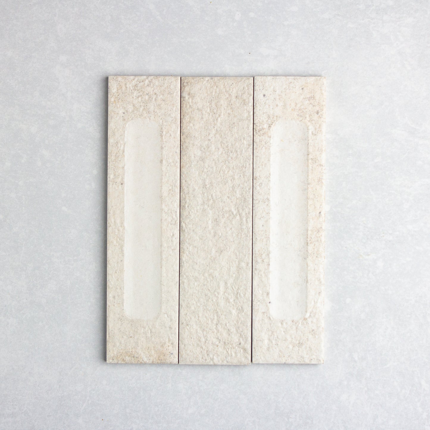 Miniature Fornace Formella Bianco Minerale 60x240mm