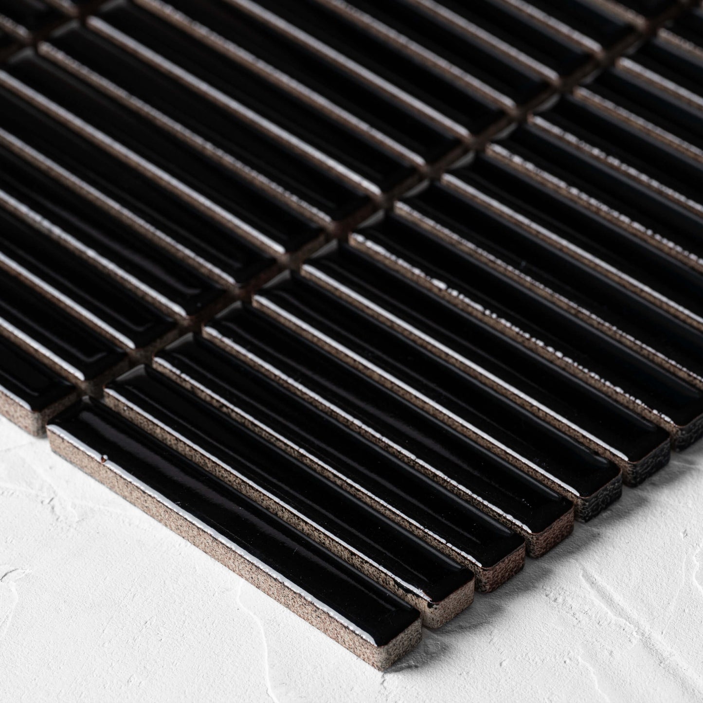 Black Finger Gloss Kit Kat Mosaic 284x295mm