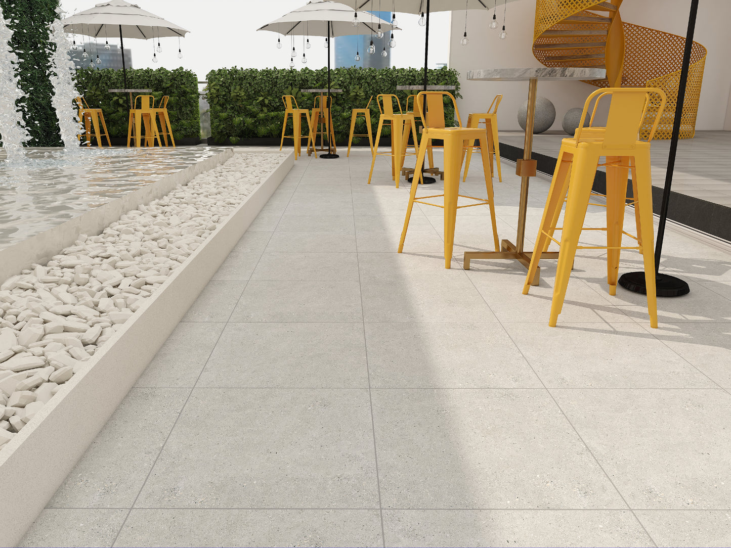 Myers Dreamy White Crystal Matt 600x600mm