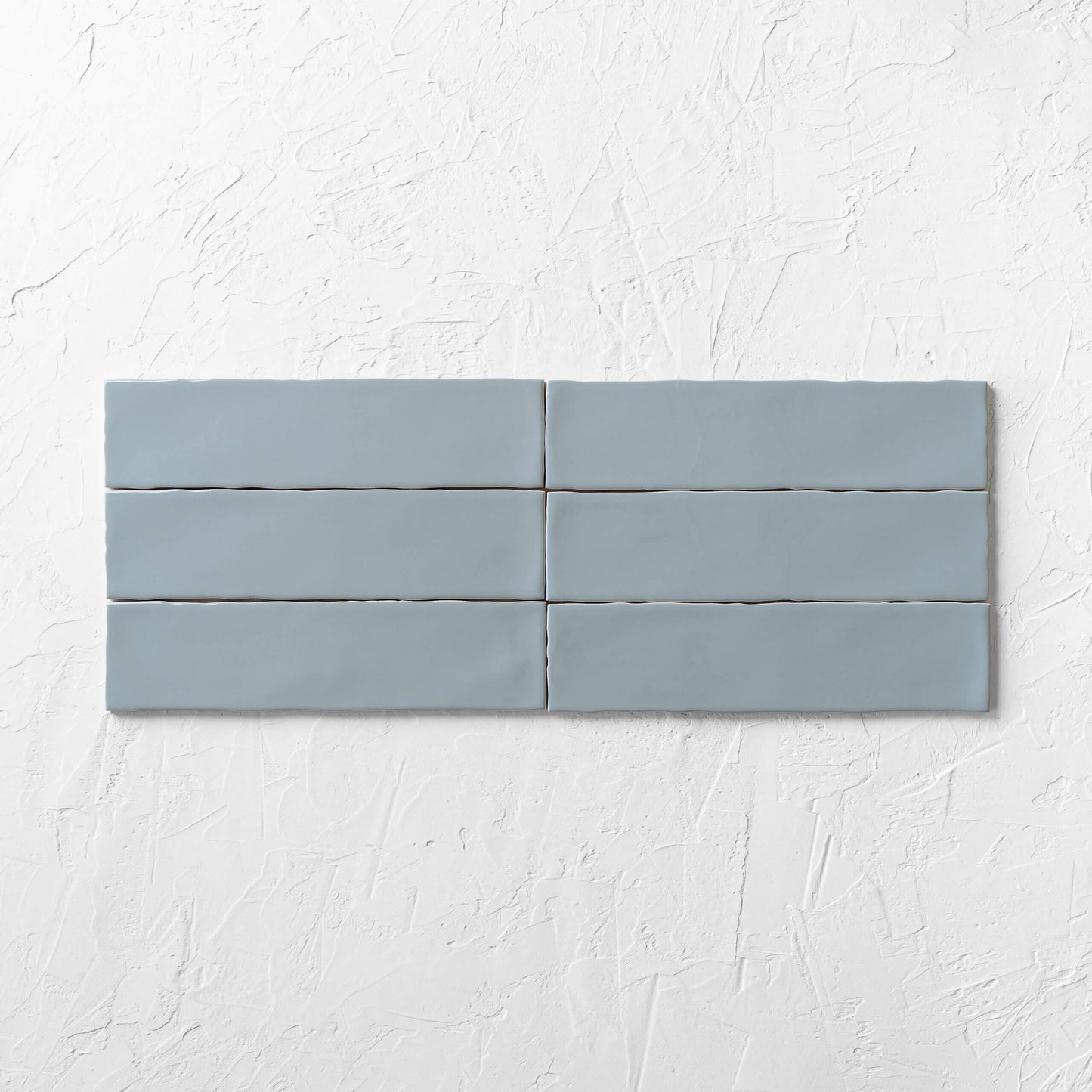 Zen Steel Blue Gloss Tiles 75x300mm