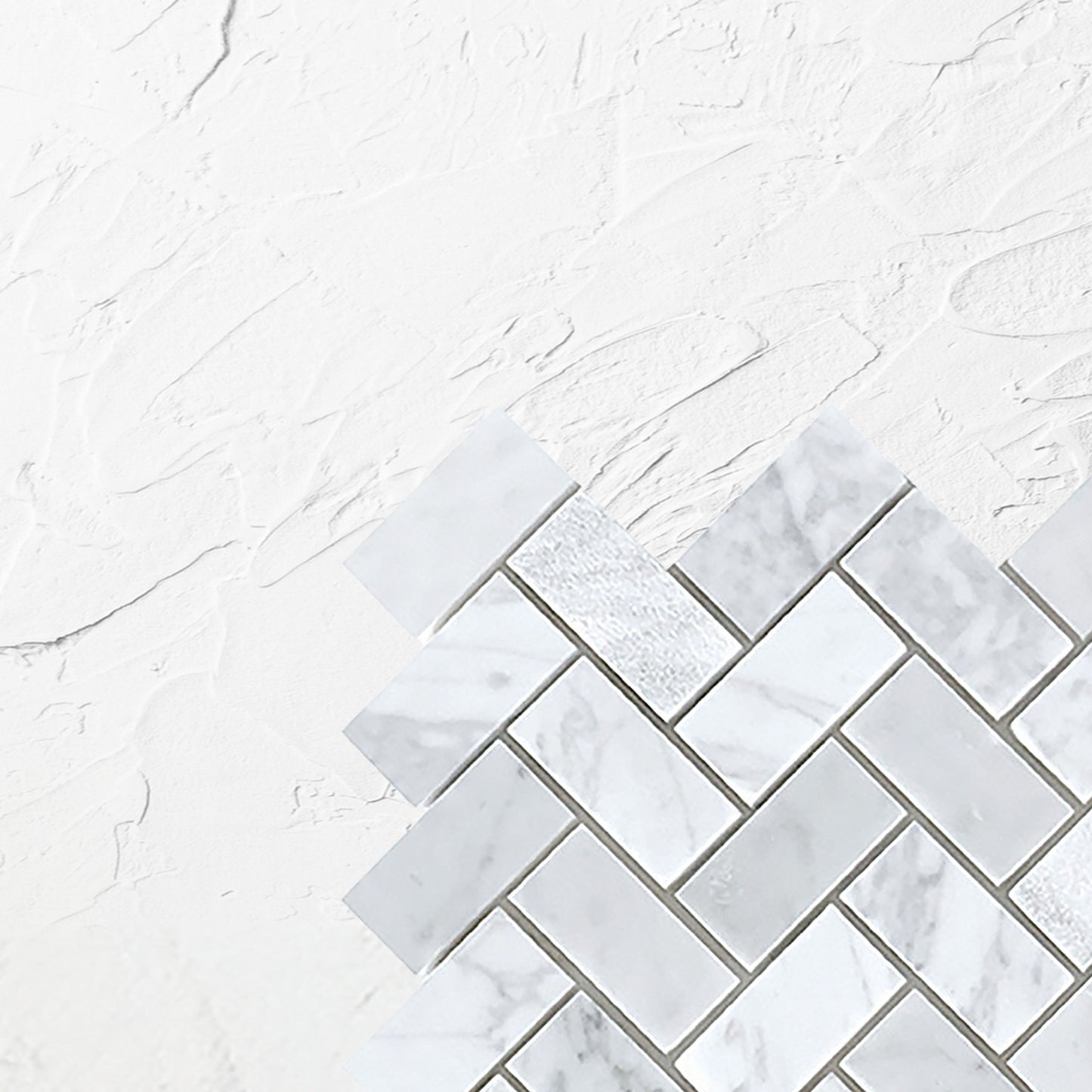 Tuscany Cararra Short Herringbone