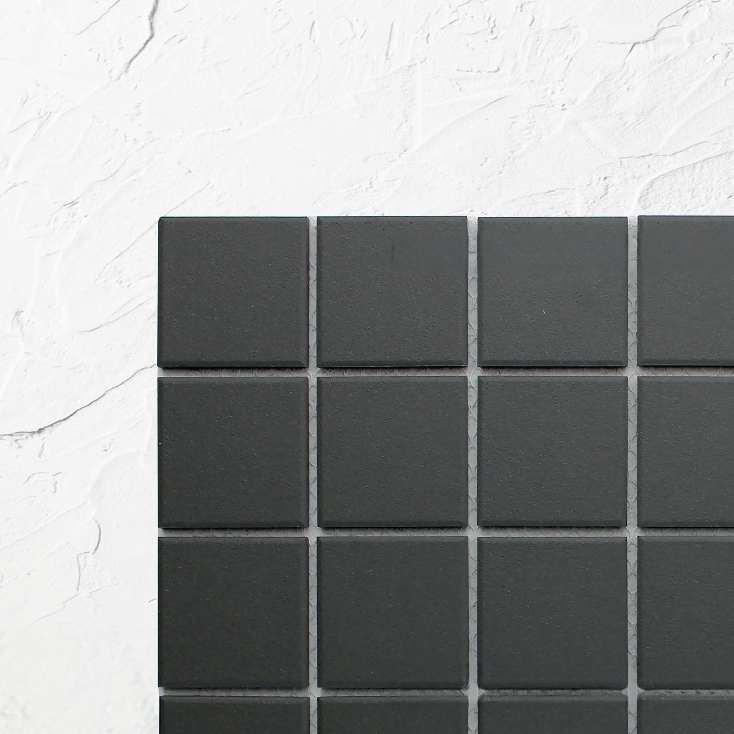 Marlowe Black Matt Mosaic 48x48mm