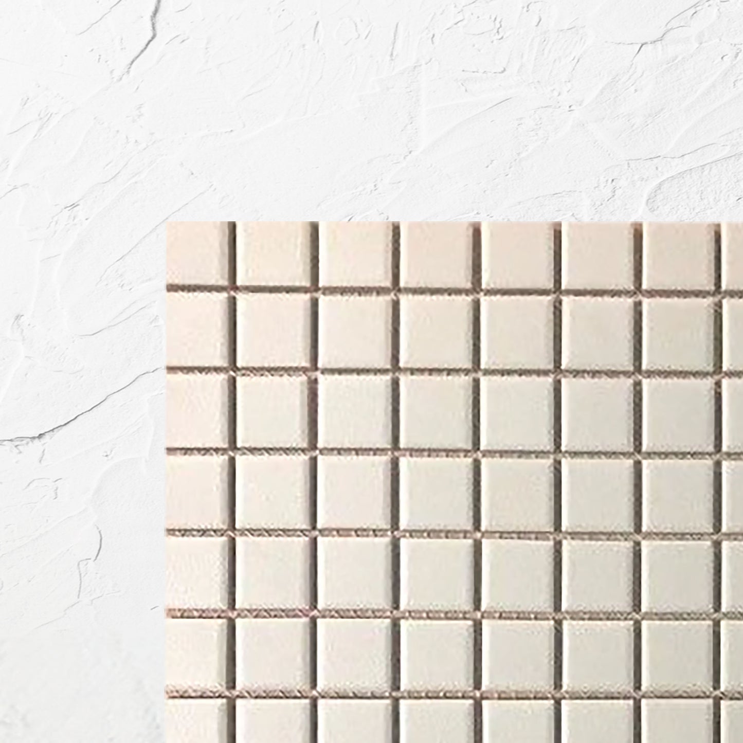 Marlowe Bone Matt Mosaic 23x23mm
