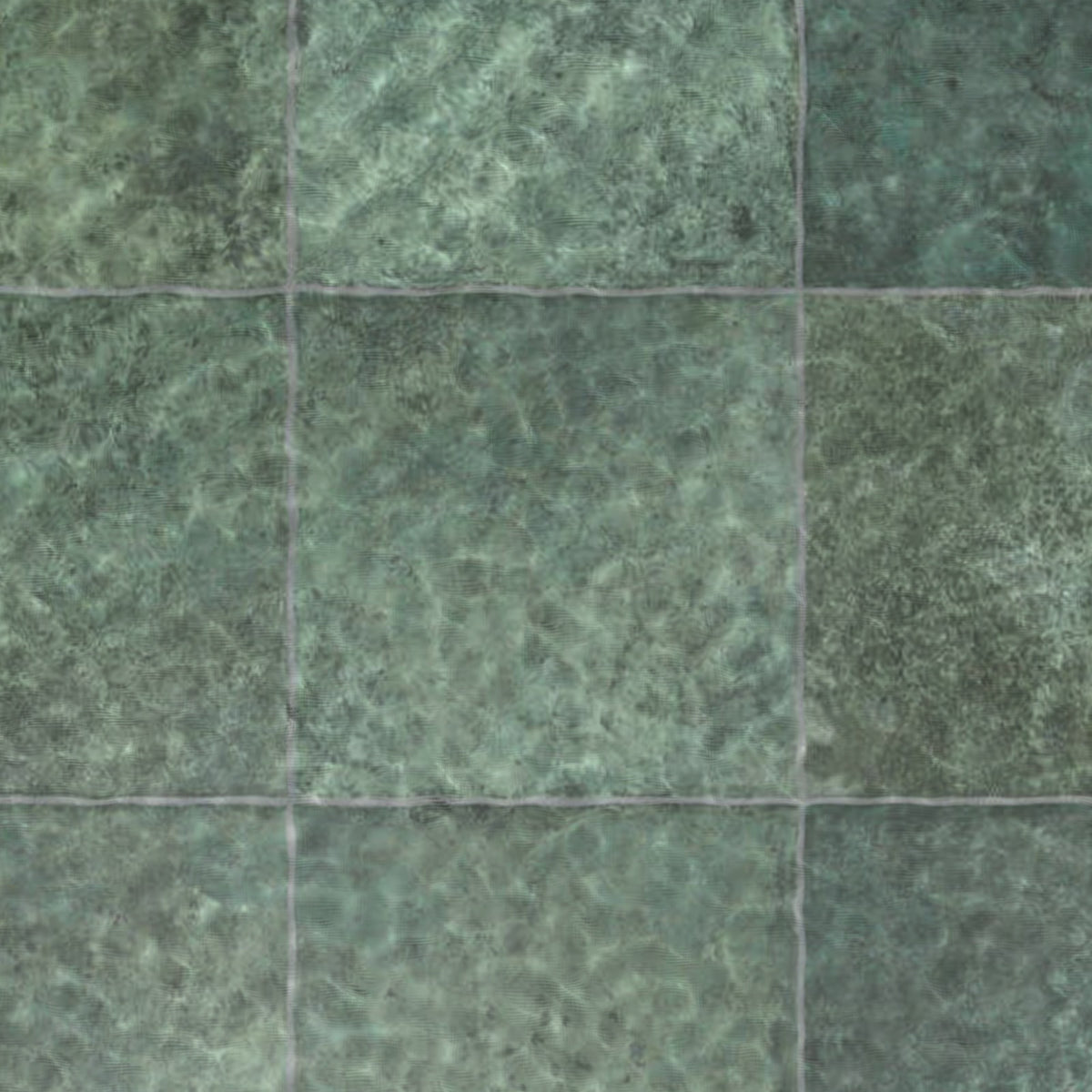 Tahiti Emerald Anti-Slip 147x147mm under water