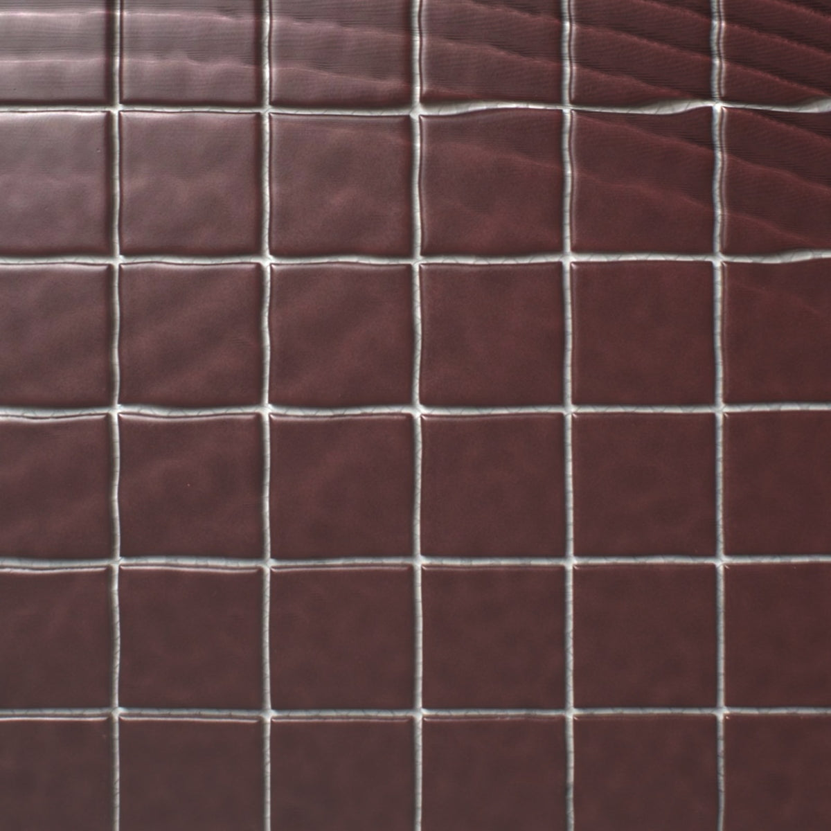 Burgundy Matt Mosaic 50x50mm under water