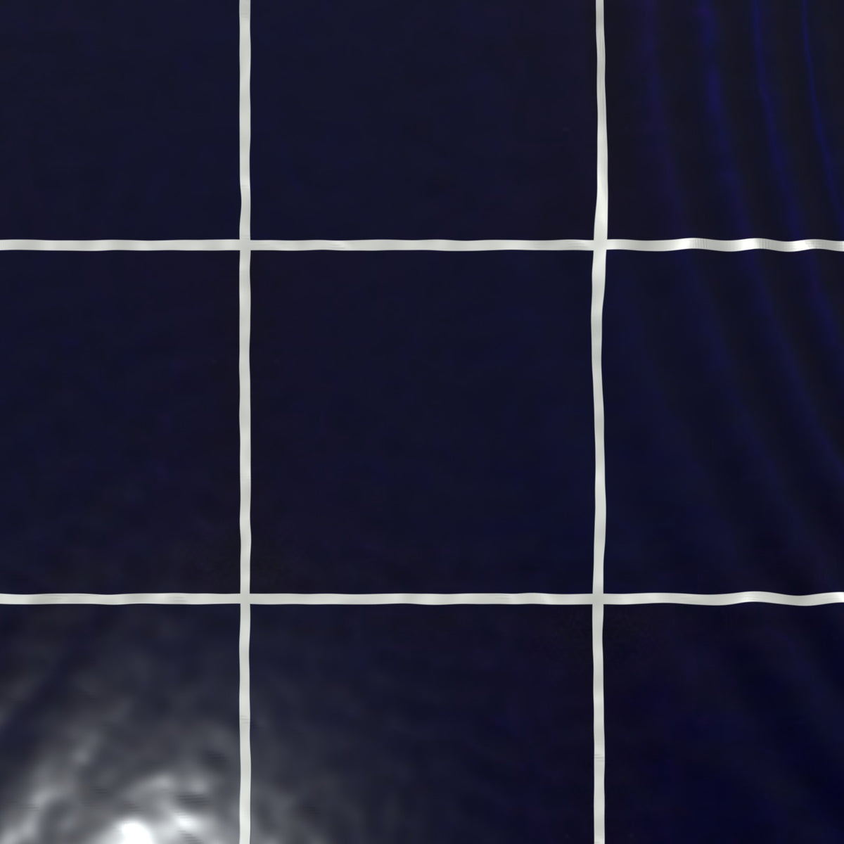 VitrA Cobalt Blue Gloss Mosaic 100x100mm under water