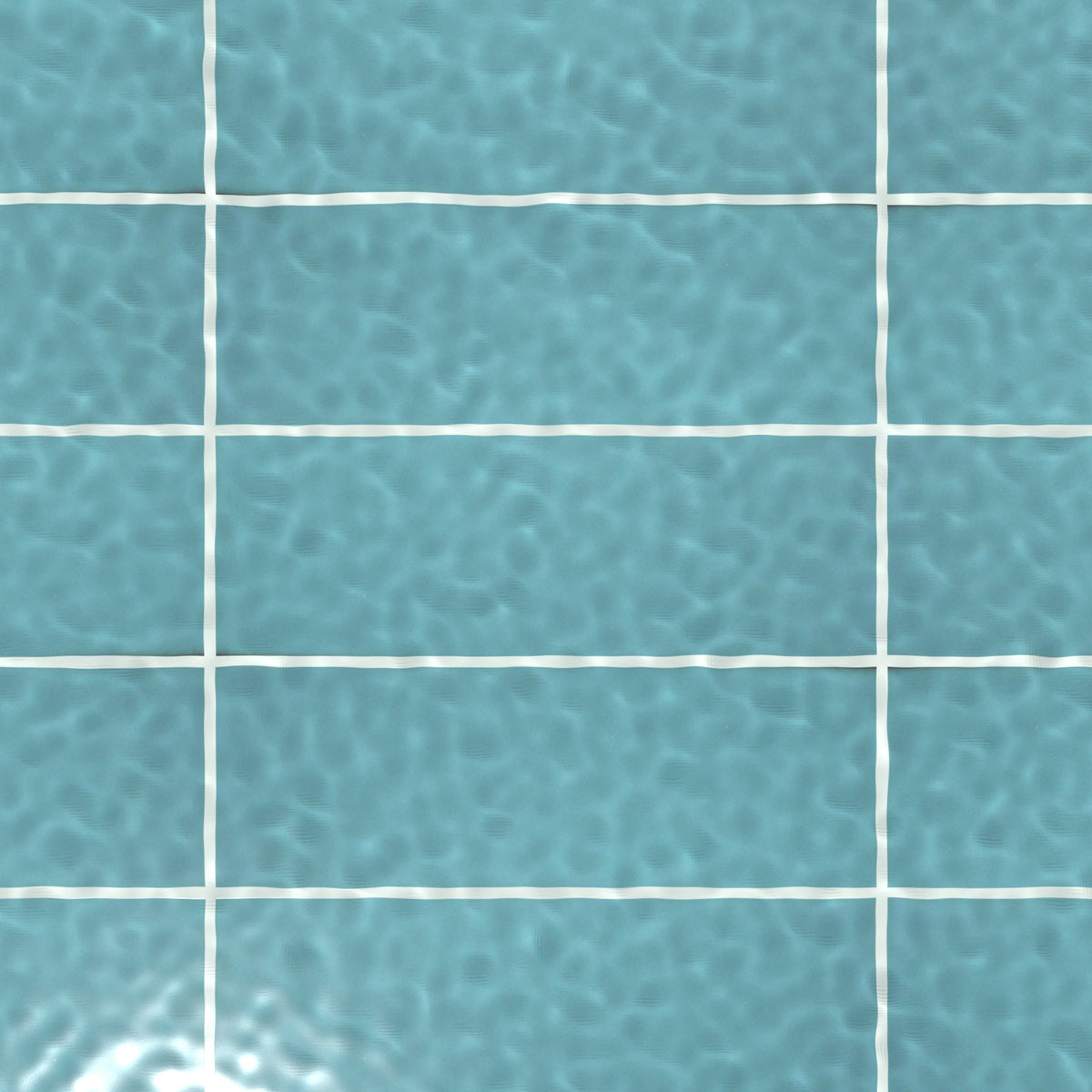 VitrA Light Turquoise Gloss 100x300mm under water