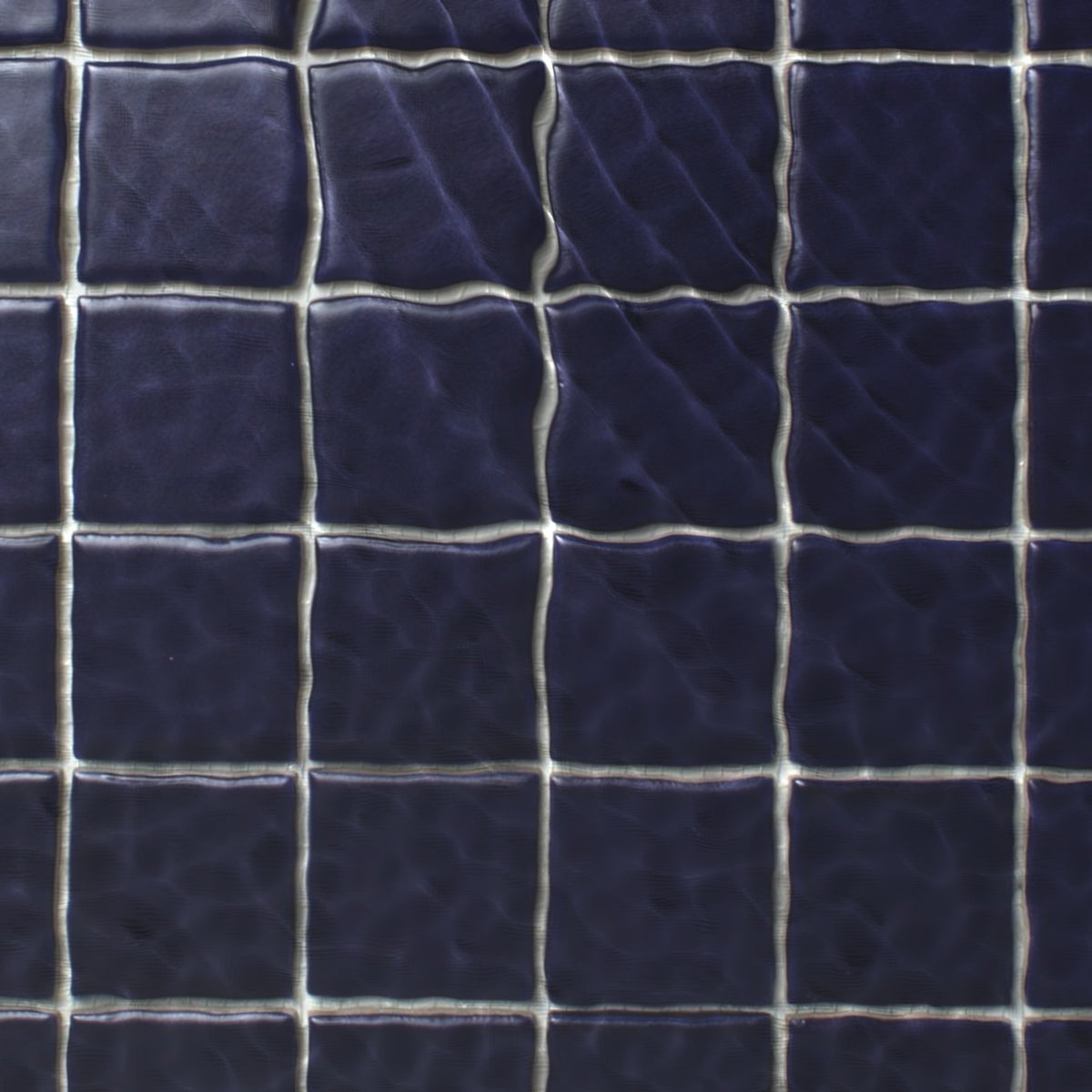 VitrA Midnight Blue Matt Mosaic 50x50mm under water