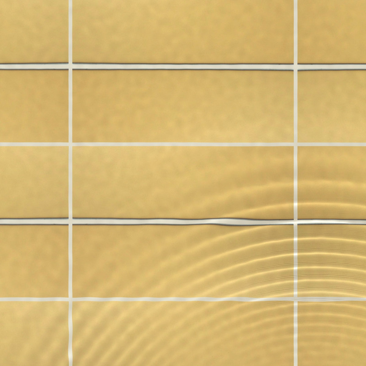 VitrA Sand Yellow Matt 100x300mm under water