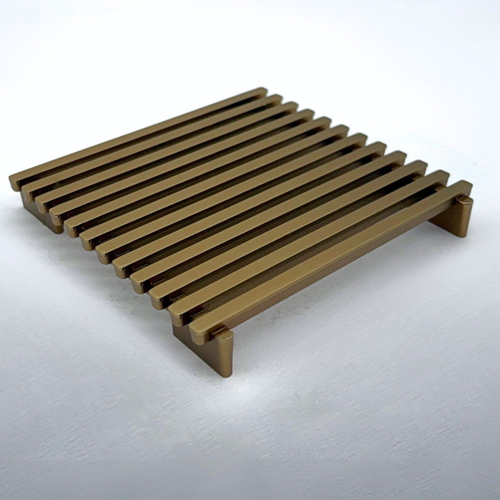 Retro Floor Waste Cover Copper 115x115mm