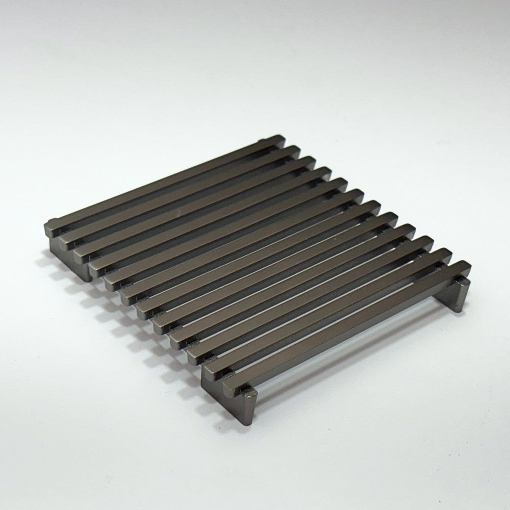 Retro Floor Waste Cover Gun Metal 115x115mm