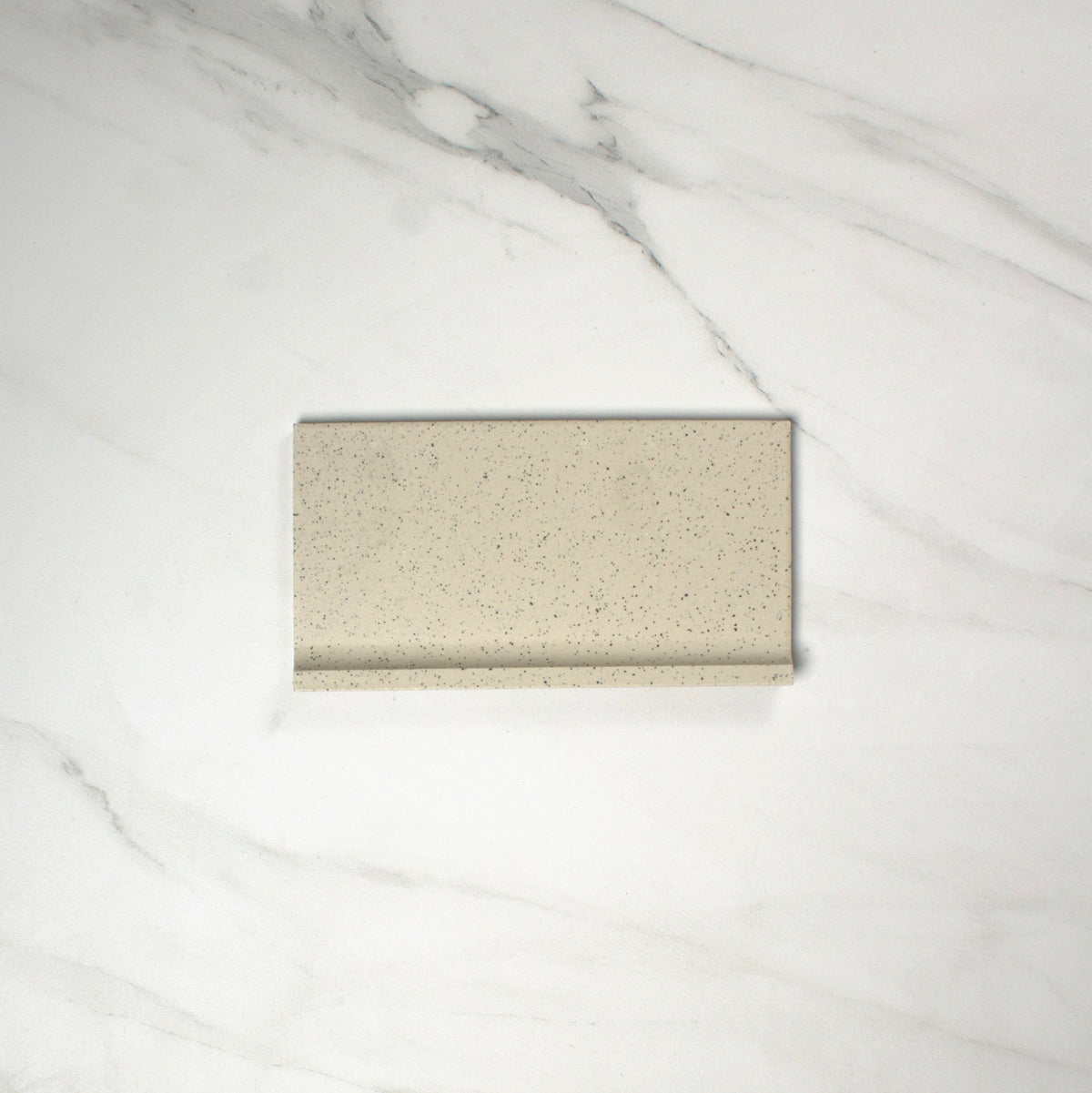 vitra dotti ivory matt cove 100x200mm top view