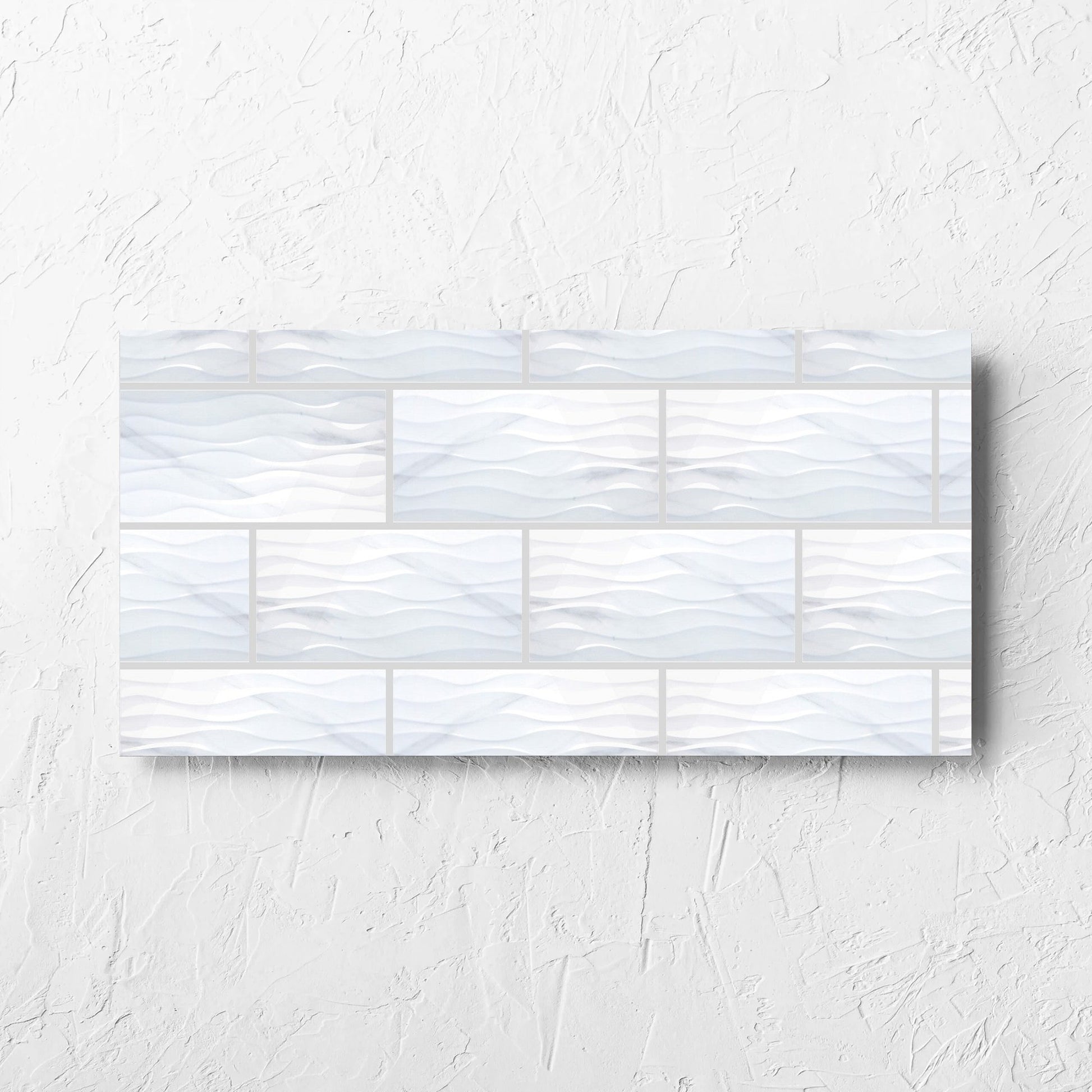 Carrara Bianco Decor Gloss 300x600mm