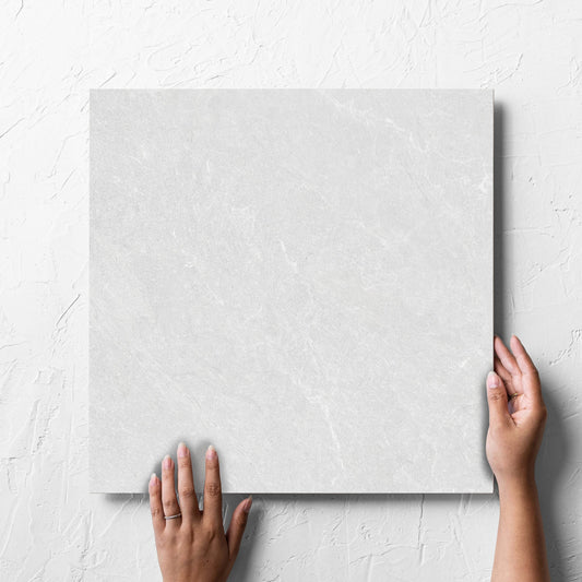 Brampton Cotton Matt 450x450mm hand 3