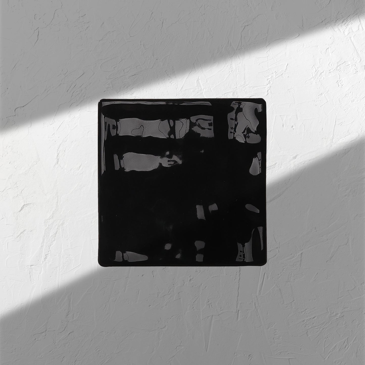 Luxe Midnight Black Gloss 100x100mm