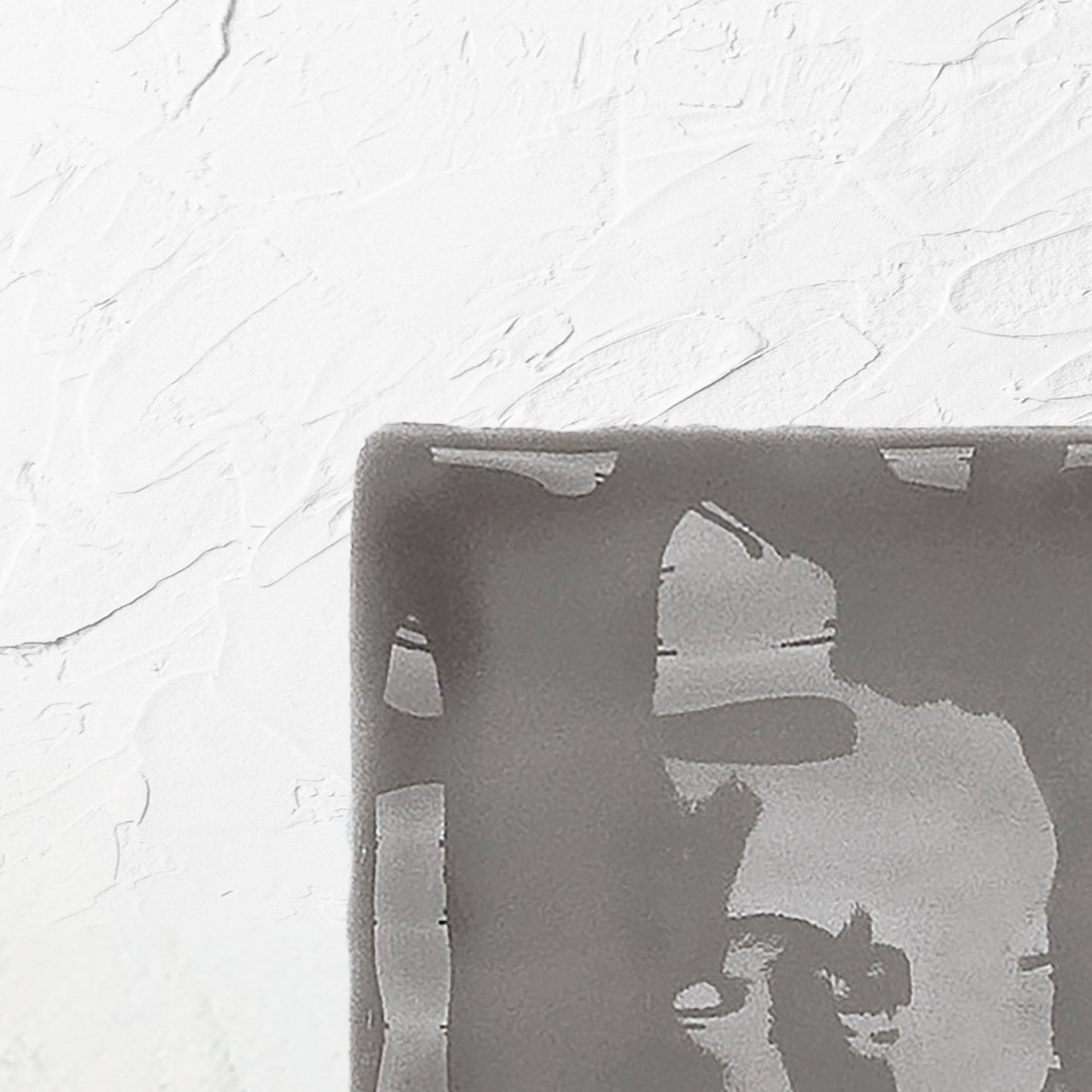 Luxe Smoke Grey Gloss 100x100mm