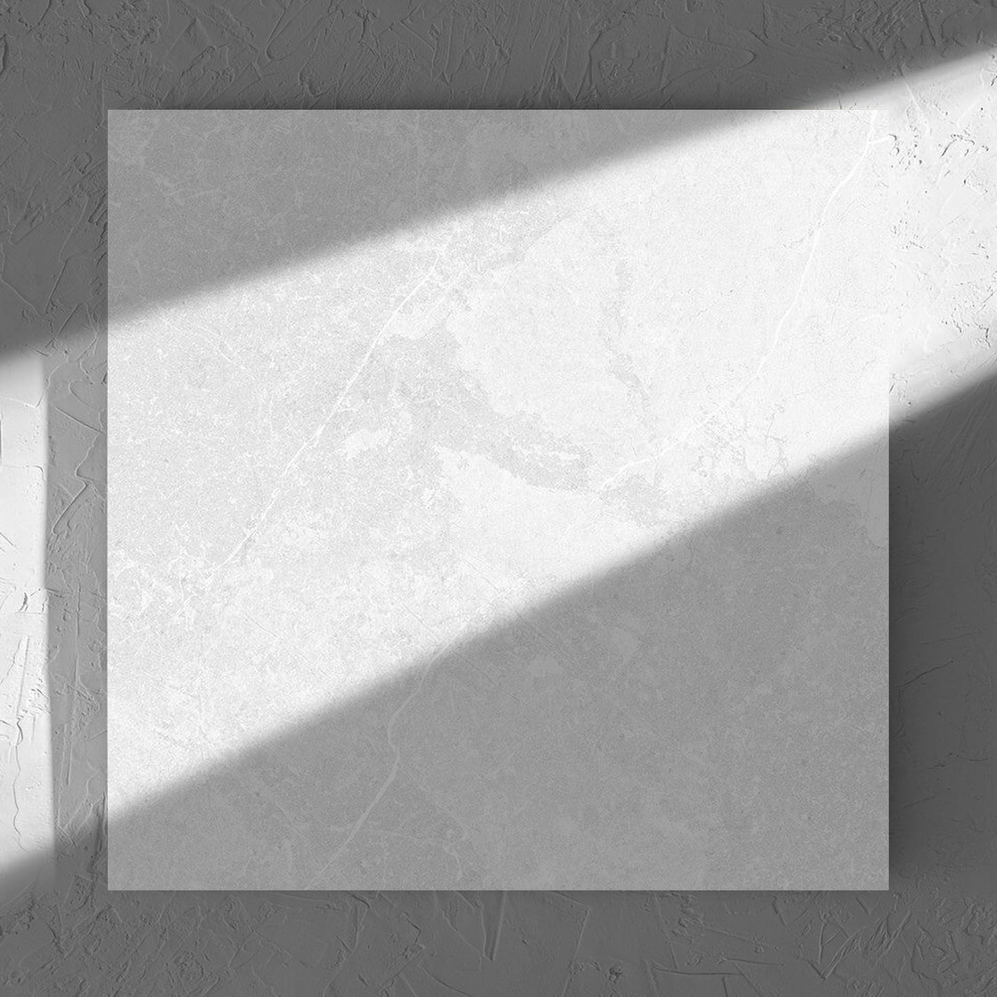 Dominique Bone Matt 600x600mm tile shadow