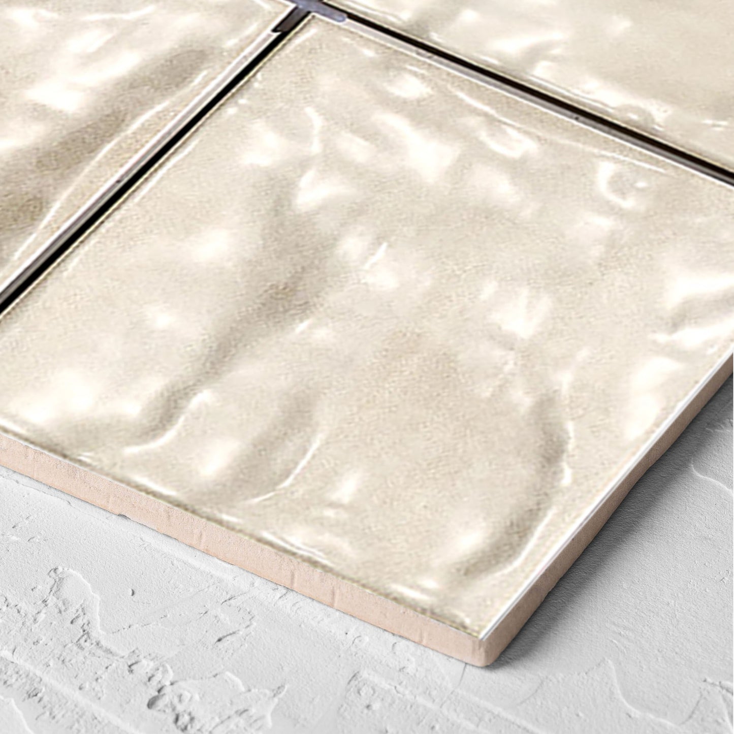 Mallorca Subway Beige Gloss 120x120mm