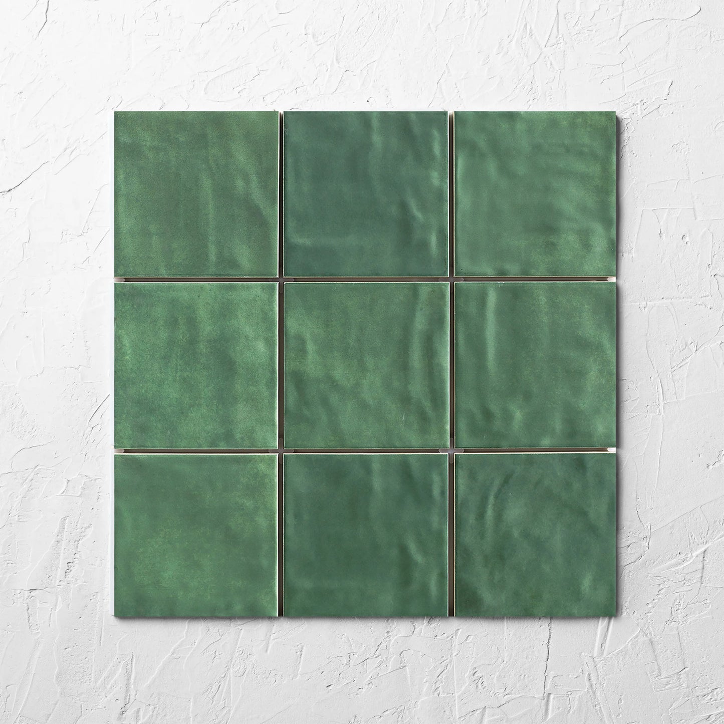 Mallorca Subway Green Matt 120x120mm