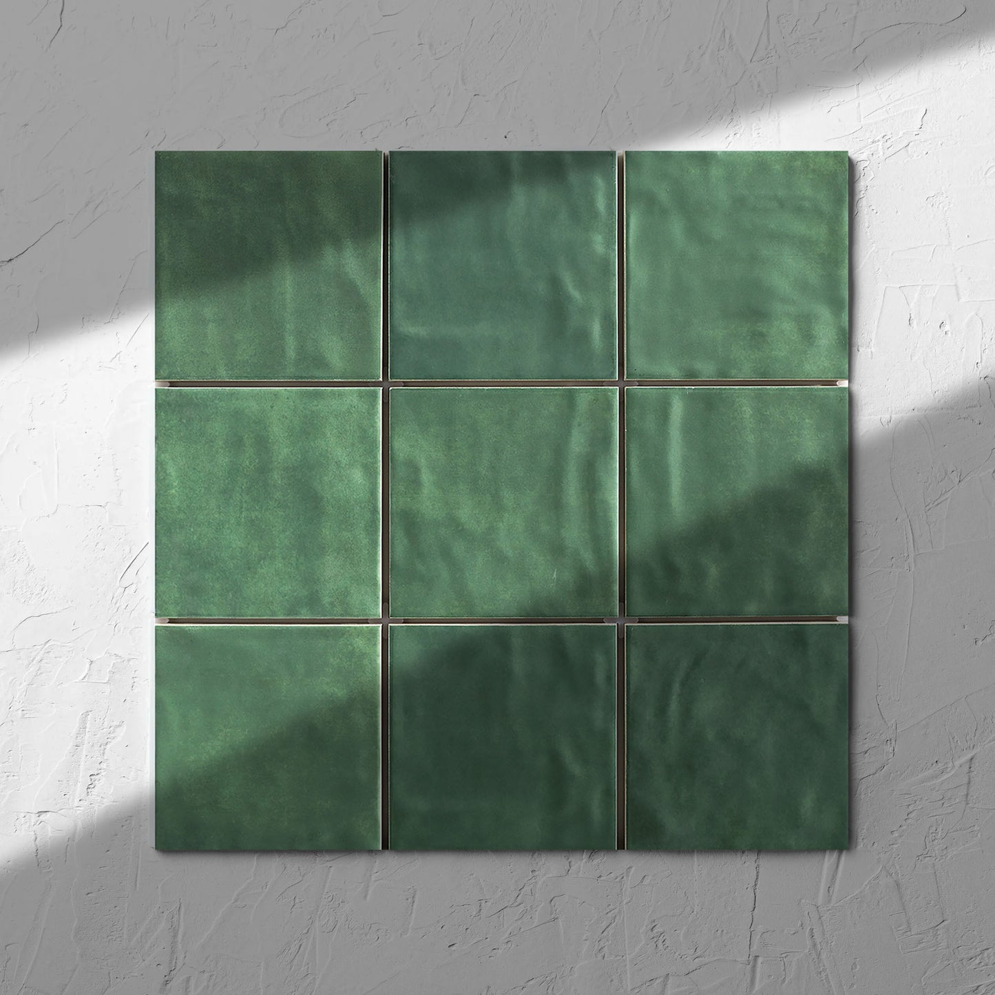 Mallorca Subway Green Matt 120x120mm
