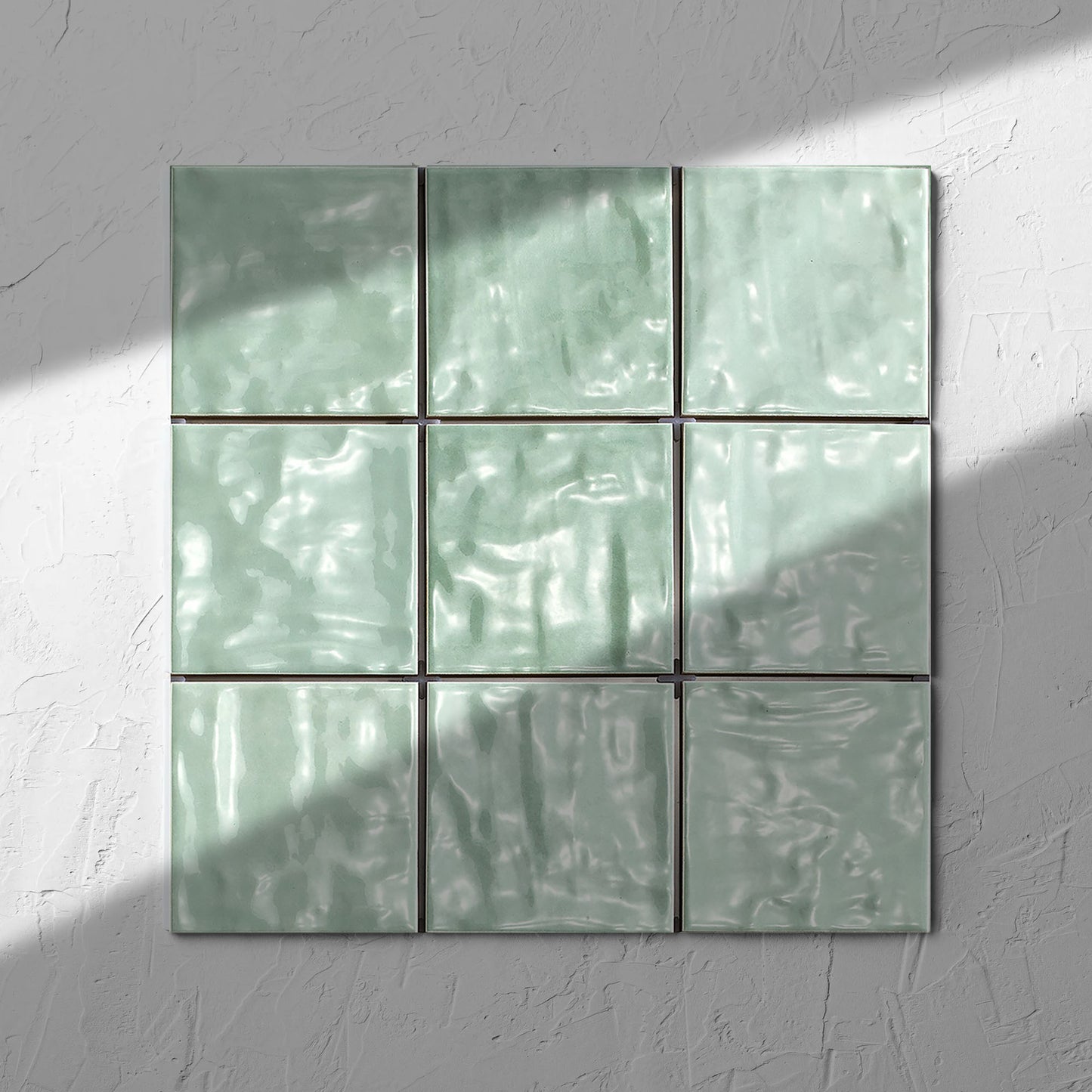 Mallorca Subway Mint Gloss 120x120mm