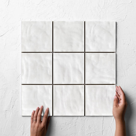 Mallorca Subway White Matt 120x120mm
