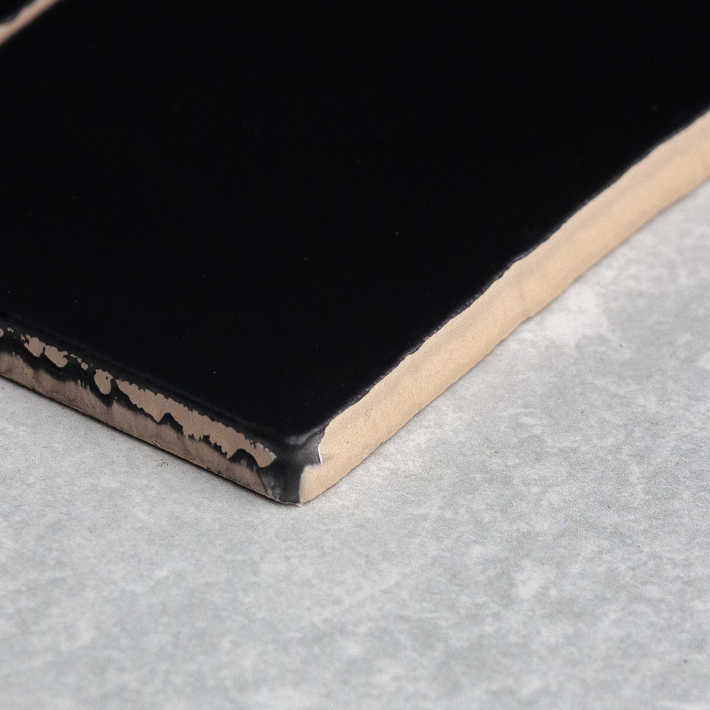Spanish Handmade Matt Black  75x150mm