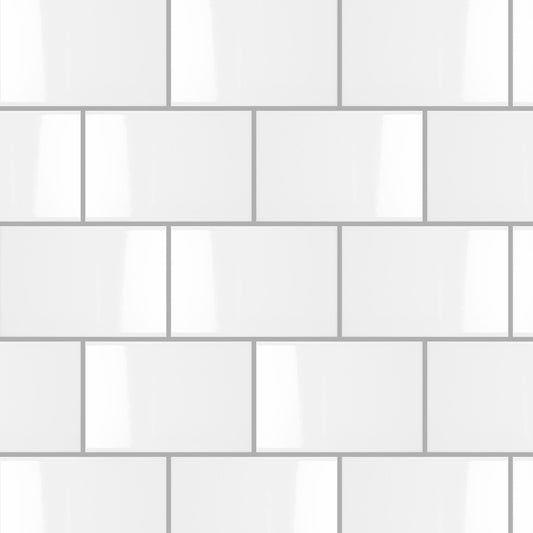 Simplicity White Pressed Gloss 200x300mm