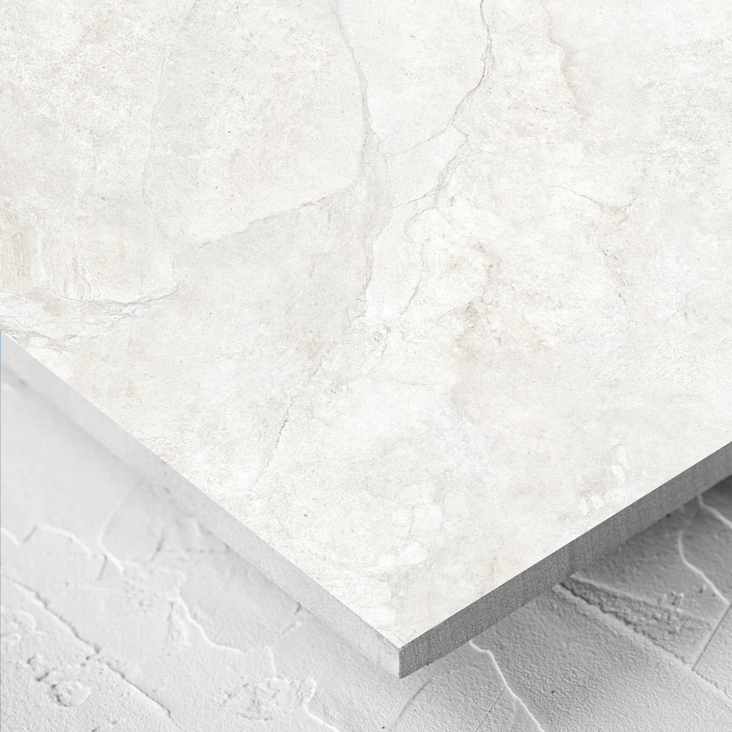 Lakestone White Matt 600x1200mm close up