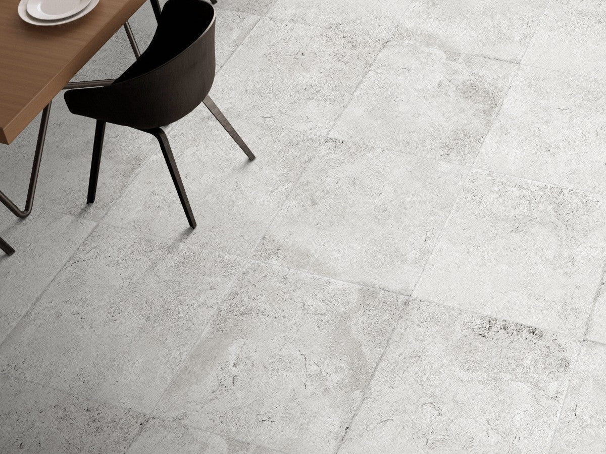 Toulouse Matt White Bullnose Square 400x600x20mm lifestyle