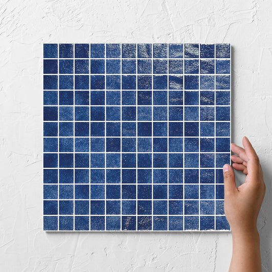 Genuine Dark Blue 25x25mm