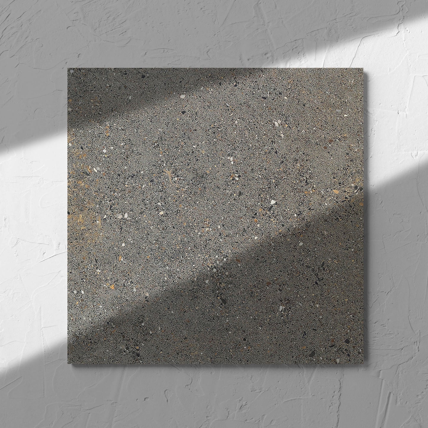 Aggregate Dark Grey Smooth Grip 300x300mm