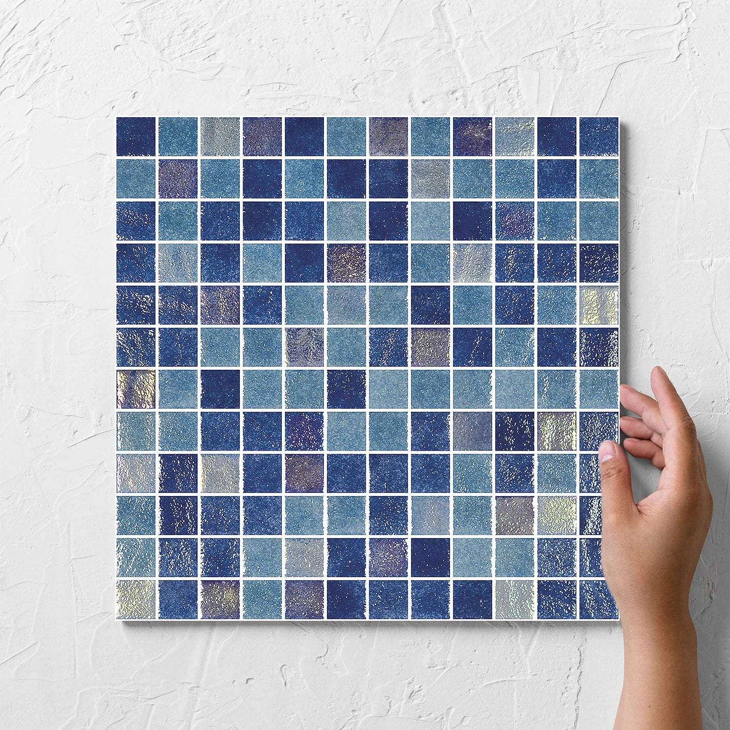 Spirit Ray Mid Green & Blue Mix 25x25mm