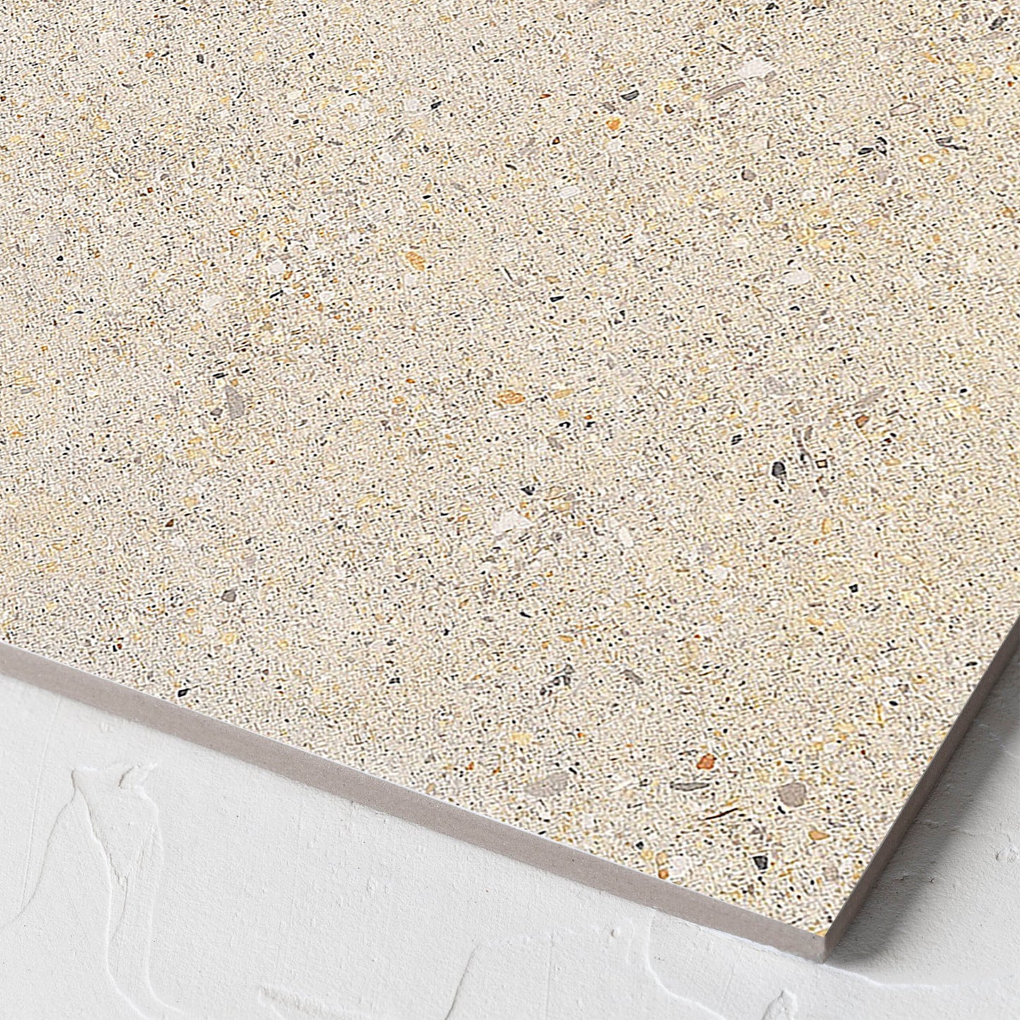Aggregate White Smooth Grip 300x300mm