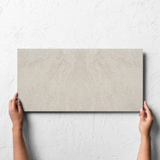 Slate Rock Bone Matt Smooth Grip 300x600mm