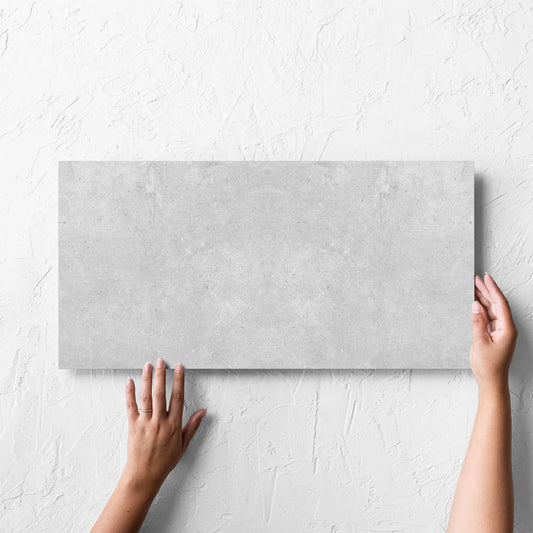 Paradigm Light Grey Structured 300x600mm
