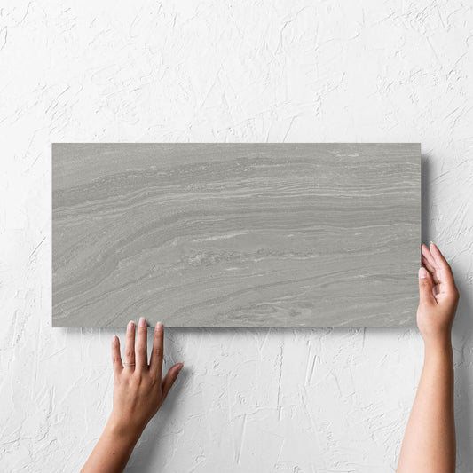 Shadow Light Grey Lappato 300x600mm