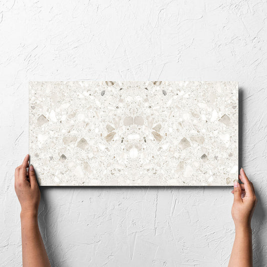 Terrazzo Stone Marshmellow Matt Smooth Grip 300x600mm