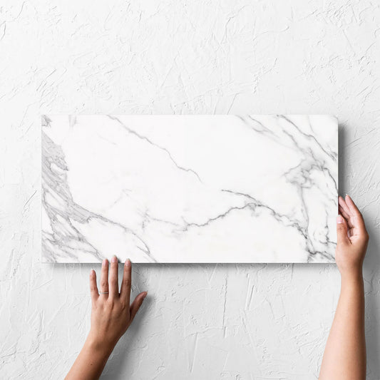 Stone Porcelain Statuario Lapparto 300x600mm