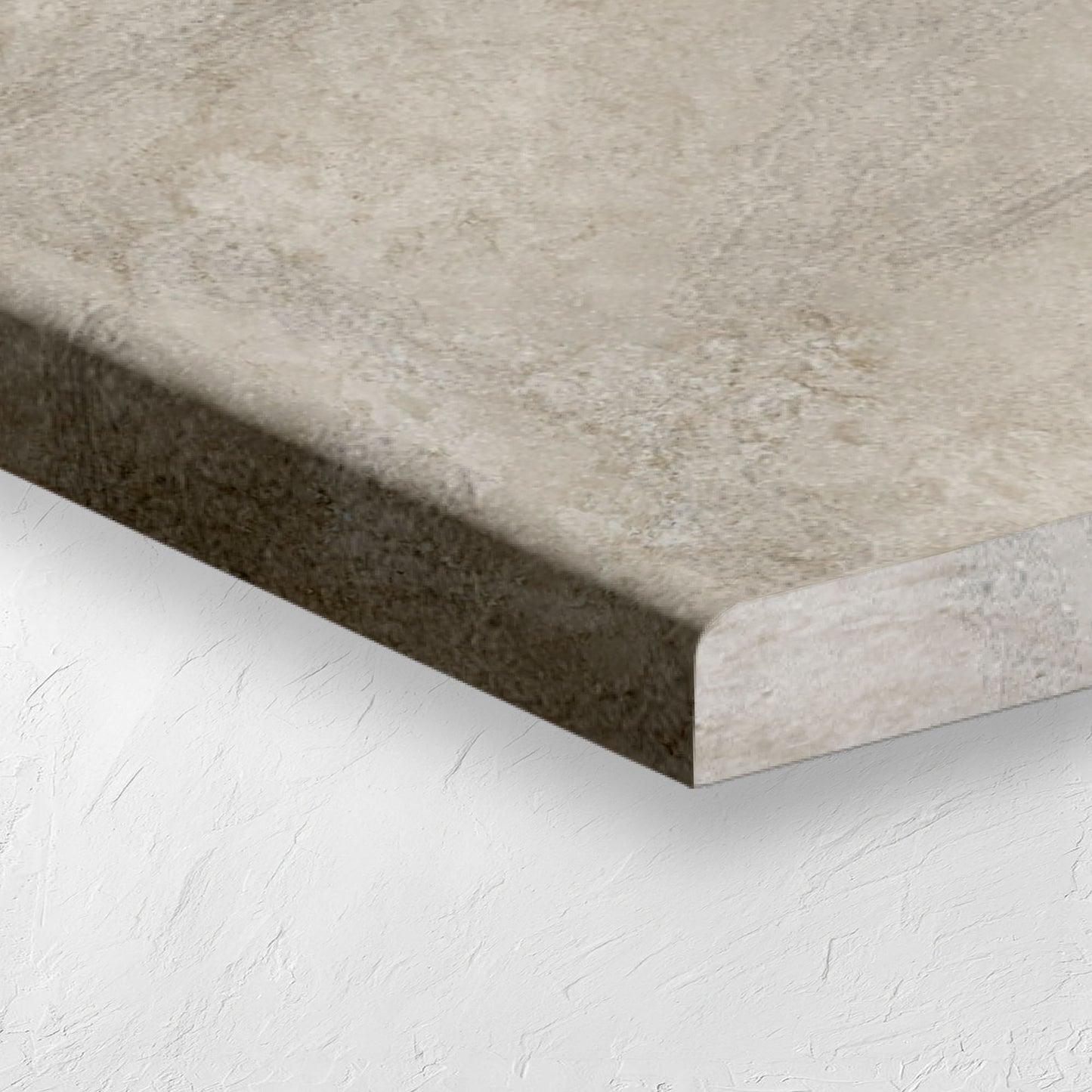 Paradise Stone Ivory Rectified Bullnose 400x400x20mm