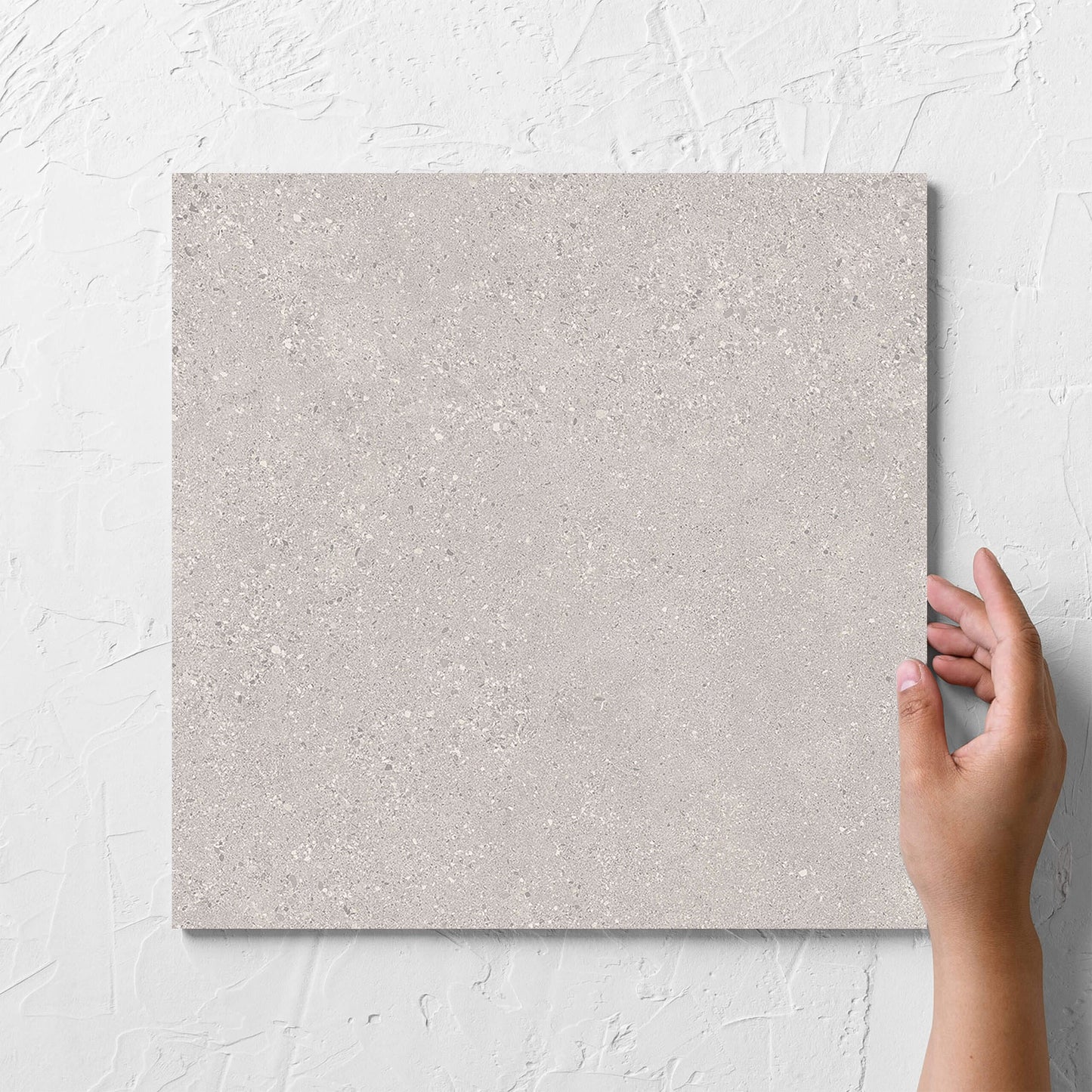 Montauk Grey Structured 450x450mm