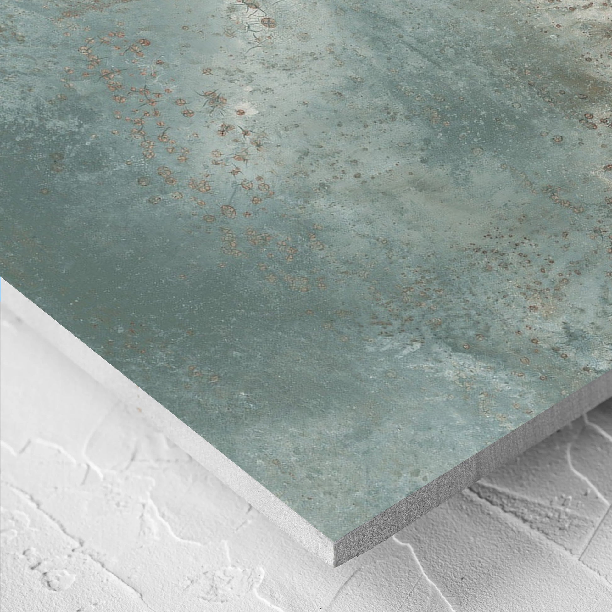 Oxide Metal Verde Matt 600x1200mm close up