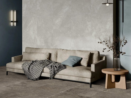 Toulouse Dark Grey Amber 600x1200mm lifestyle