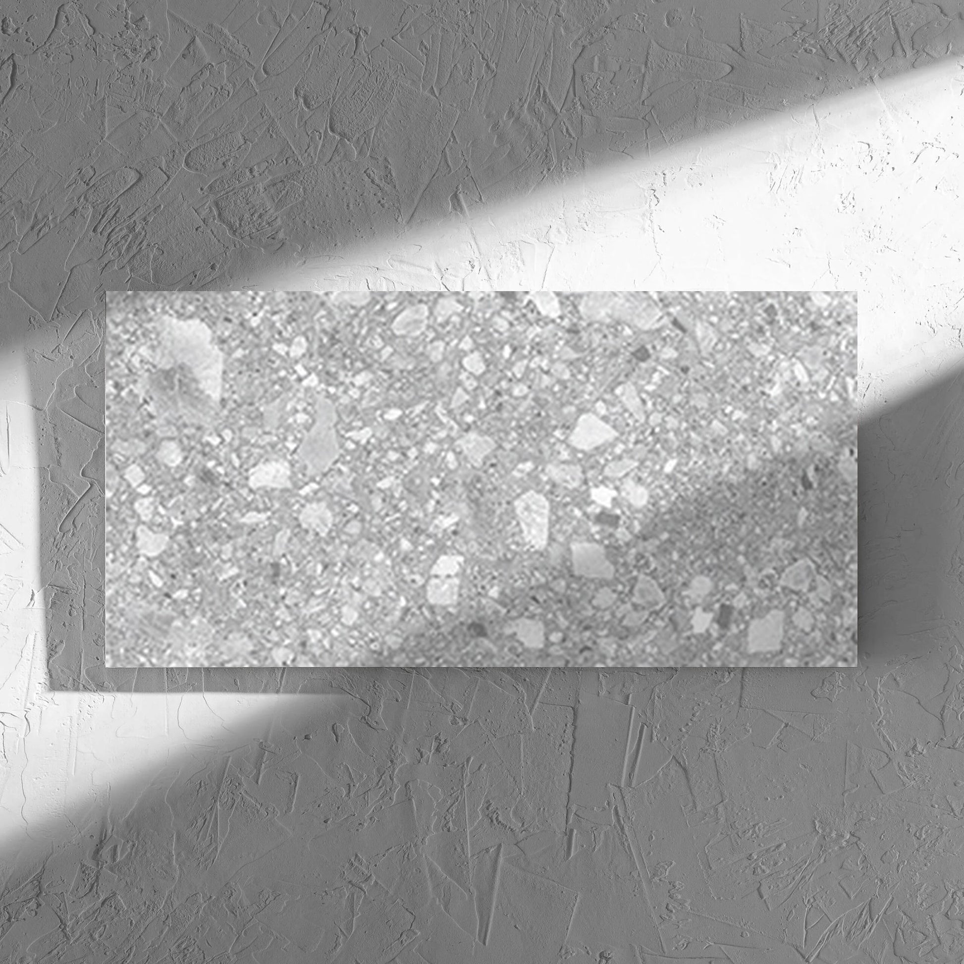 Vision Light Grey Lappato 300x600mm tile shadow