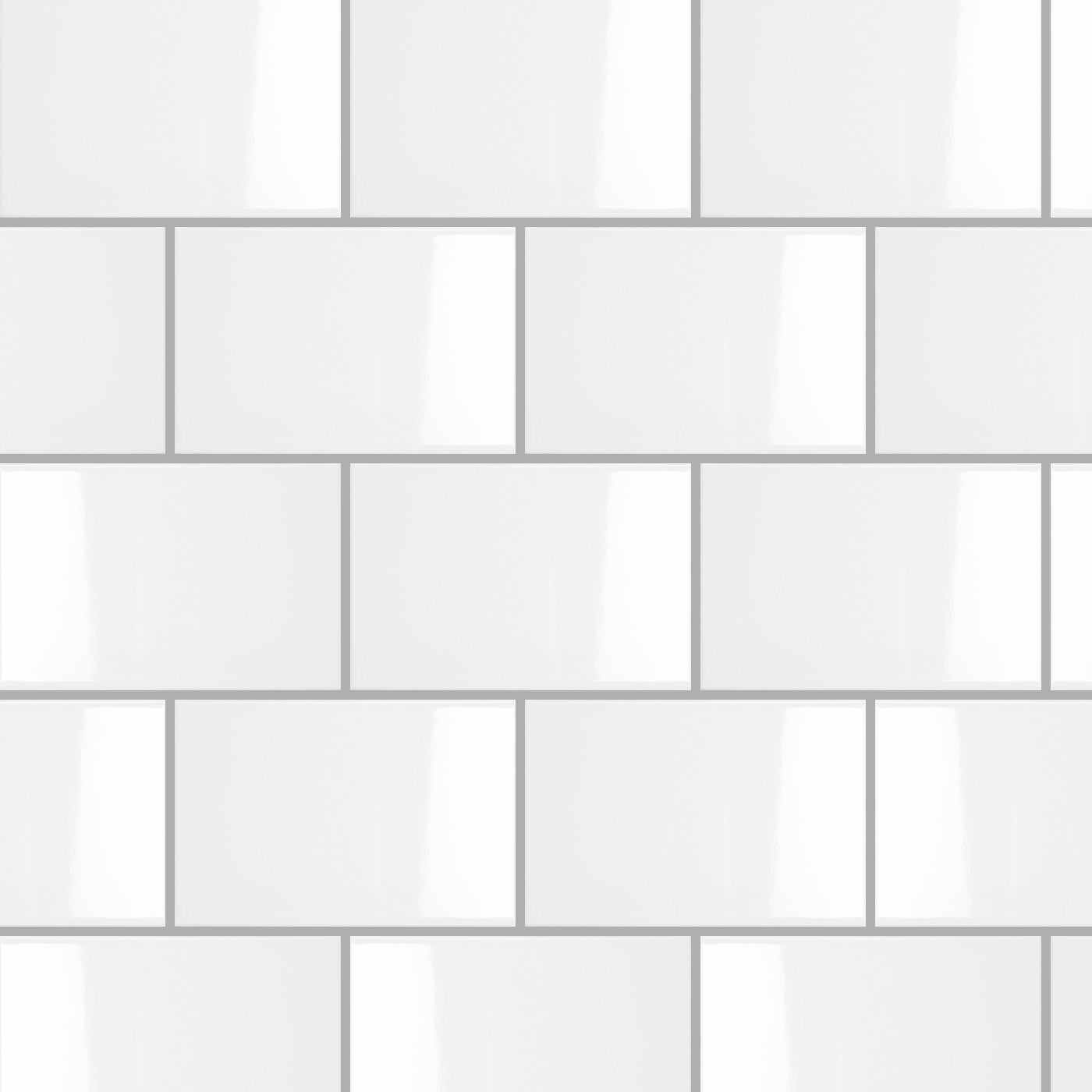 Simplicity White Pressed Ripple Gloss 200x300mm