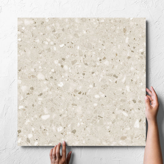 Terrazzo Rock Beige Matt 600x600mm