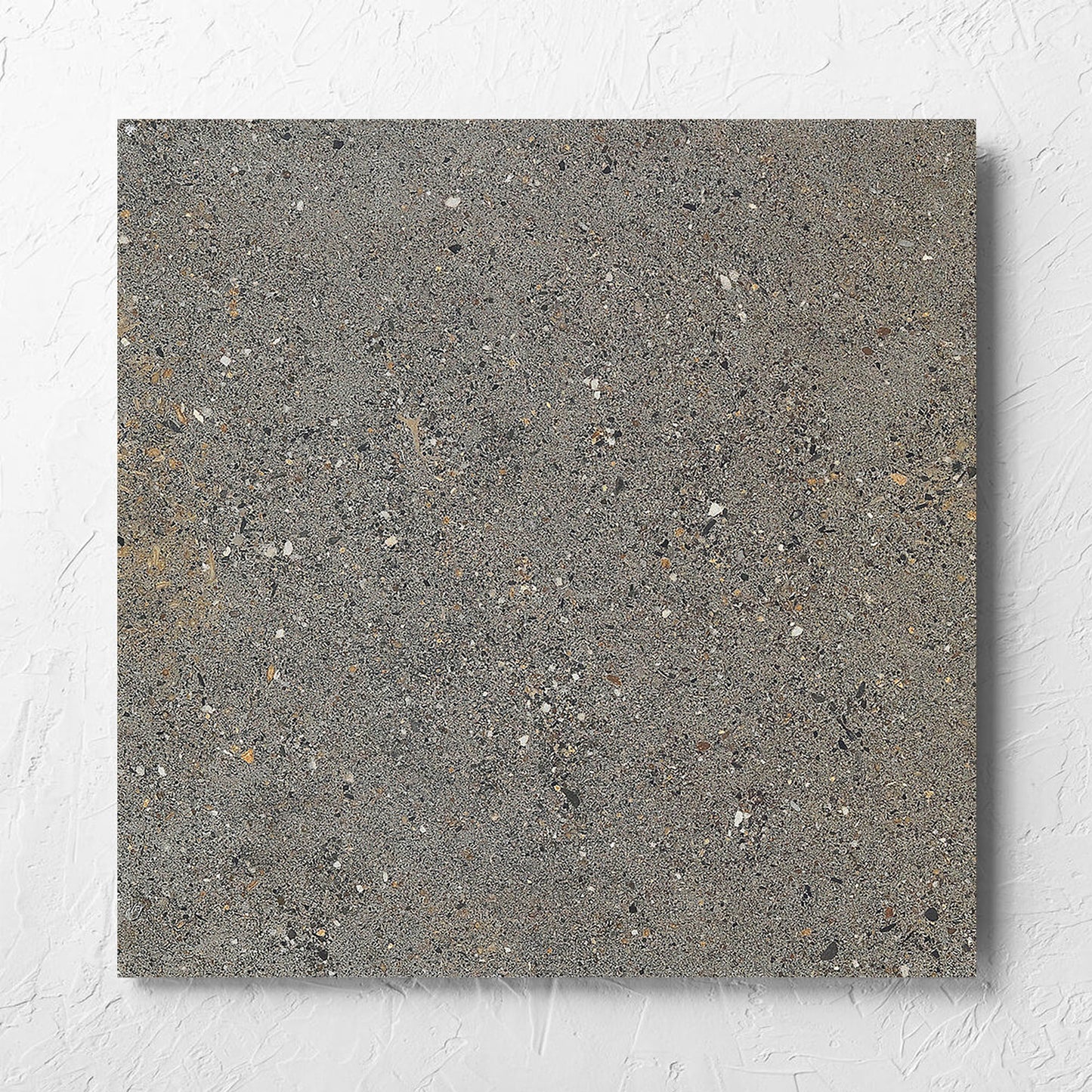 Aggregate Dark Grey Matt Smooth Grip 600x600mm