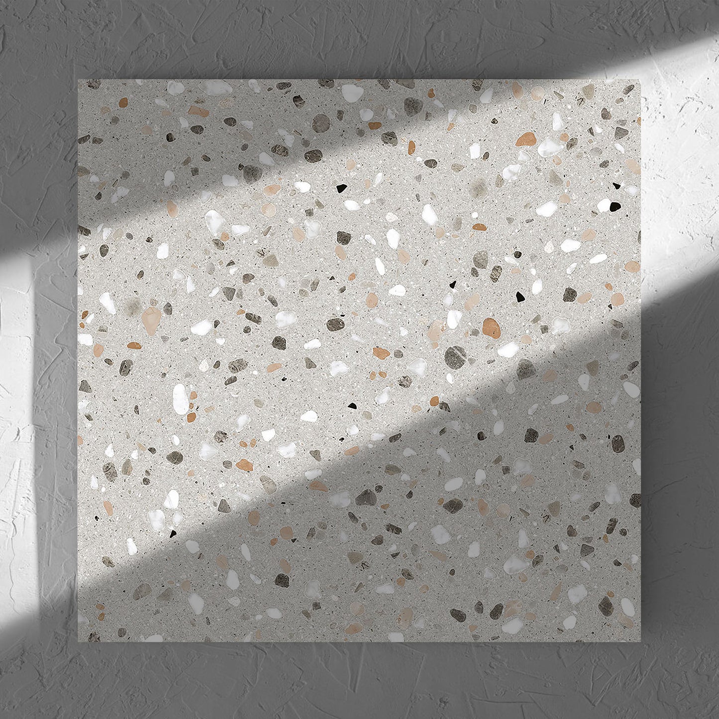 Terrazzo Stone Earth Matt Smooth Grip 600x600mm