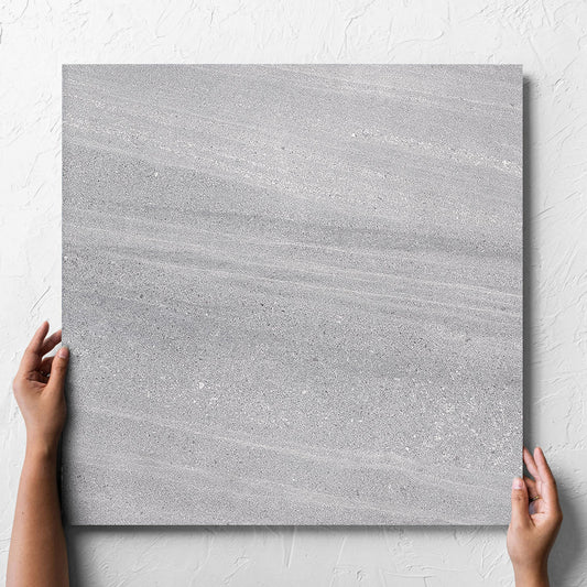 Shell Grey Lapatto 600x600mm